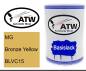 Preview: MG, Bronze Yellow, BLVC15: 500ml Lackdose, von ATW Autoteile West.